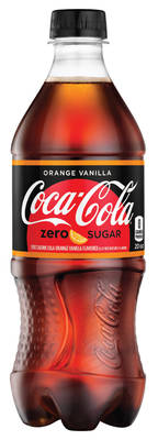 Coca-Cola Zero Sugar Orange Vanilla